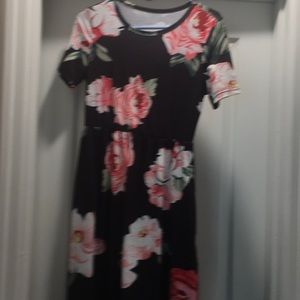 Jersey knit Maxi Dress